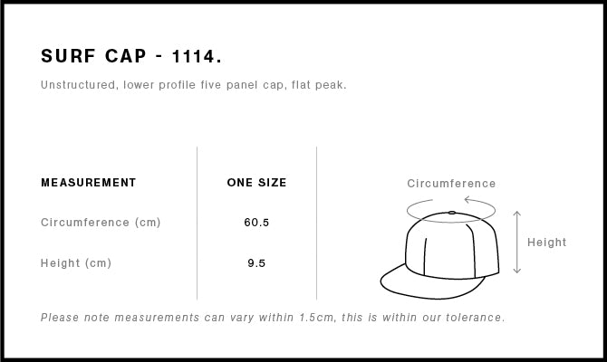 Onya Staple Surf Cap