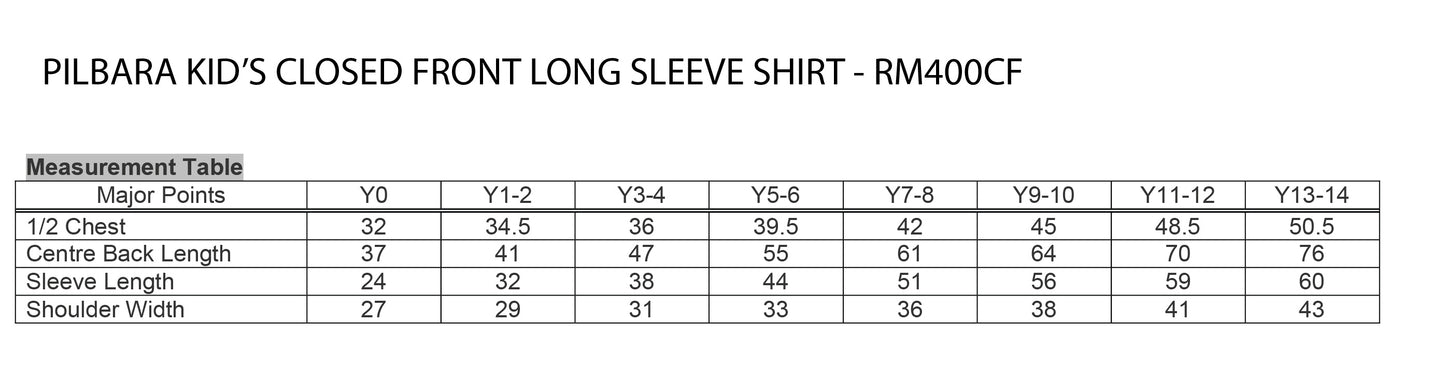 Onya Kids/Youth Staple Pilbara Shirt