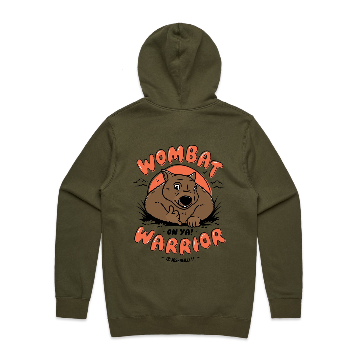 *PRE-ORDER* Mens Wombat Warrior Hood