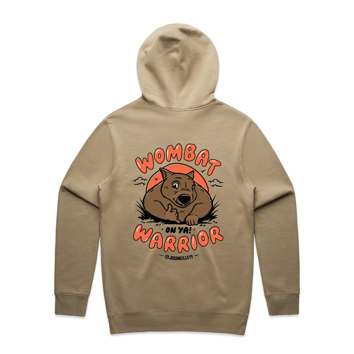 *PRE-ORDER* Mens Wombat Warrior Hood