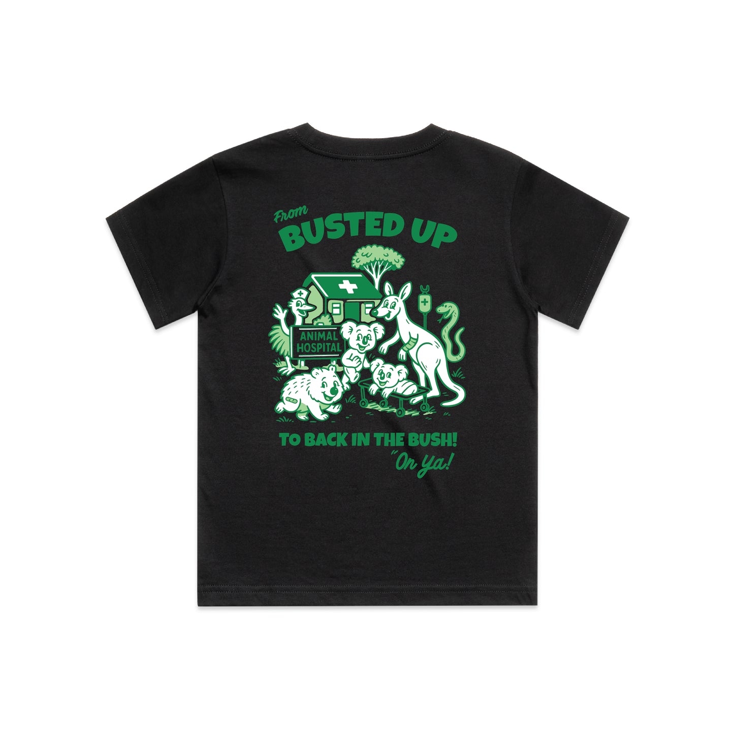 Onya Kids Animal Hospital Tee