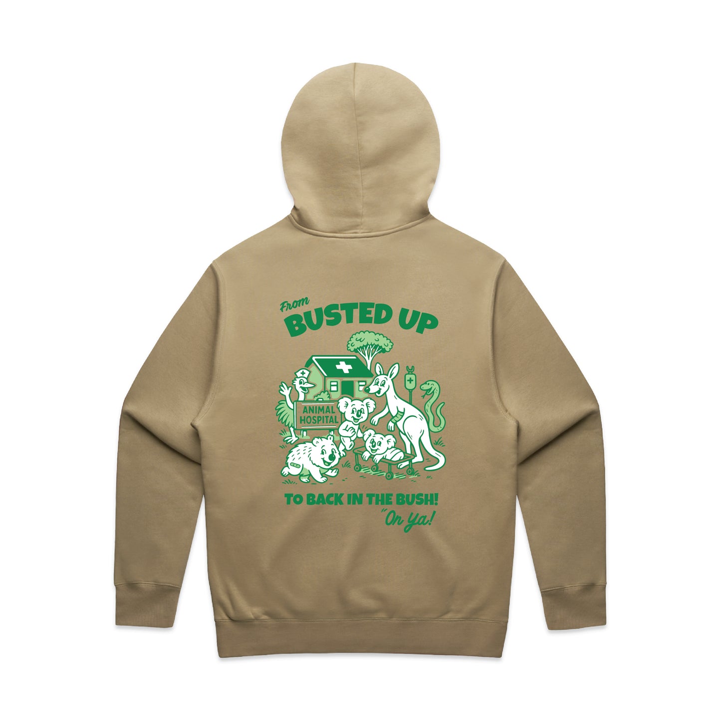 Onya Mens Animal Hospital Hood