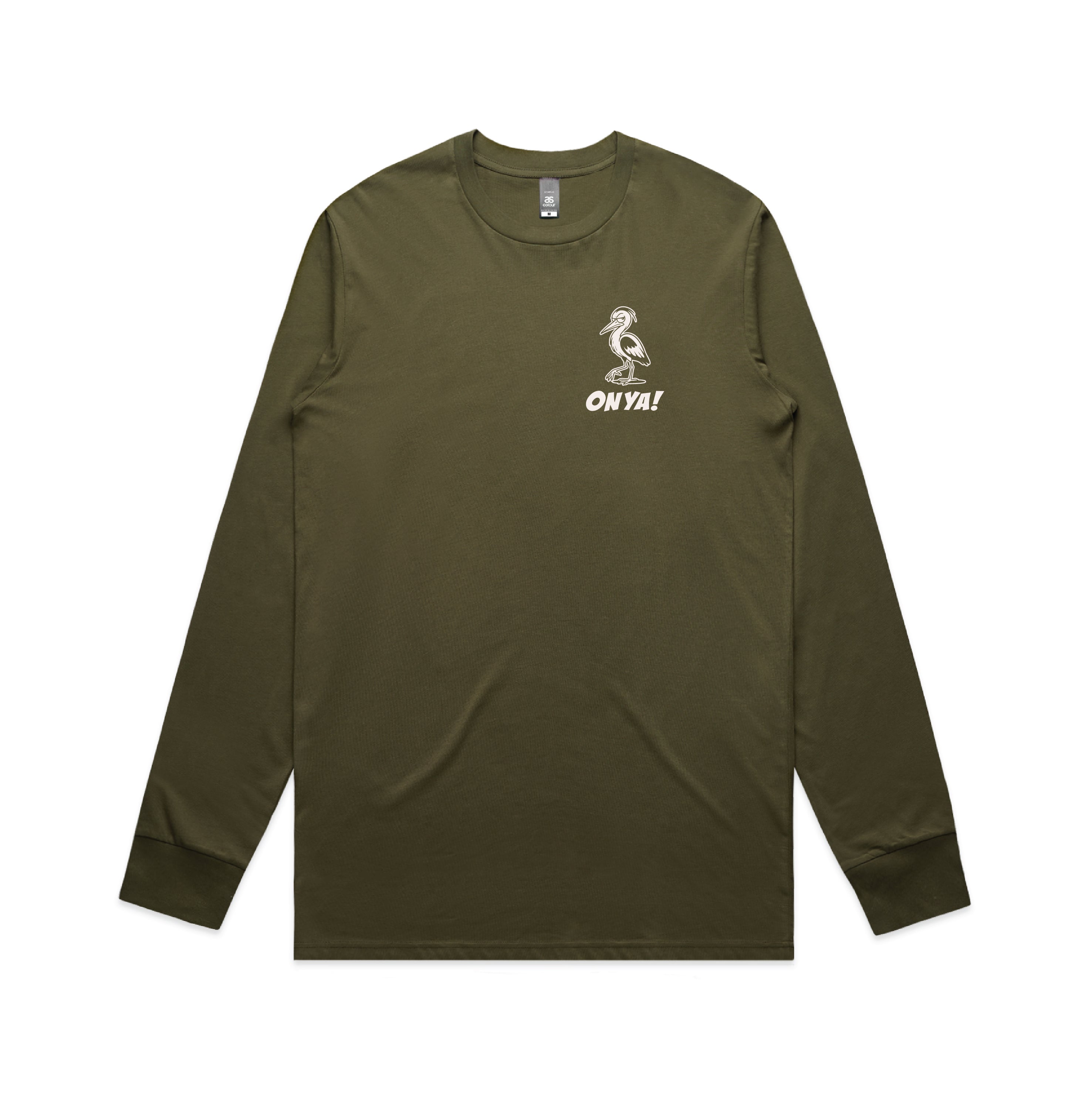 Onya Mens Guess Whos Back Longsleeve Tee – On Ya Apparel