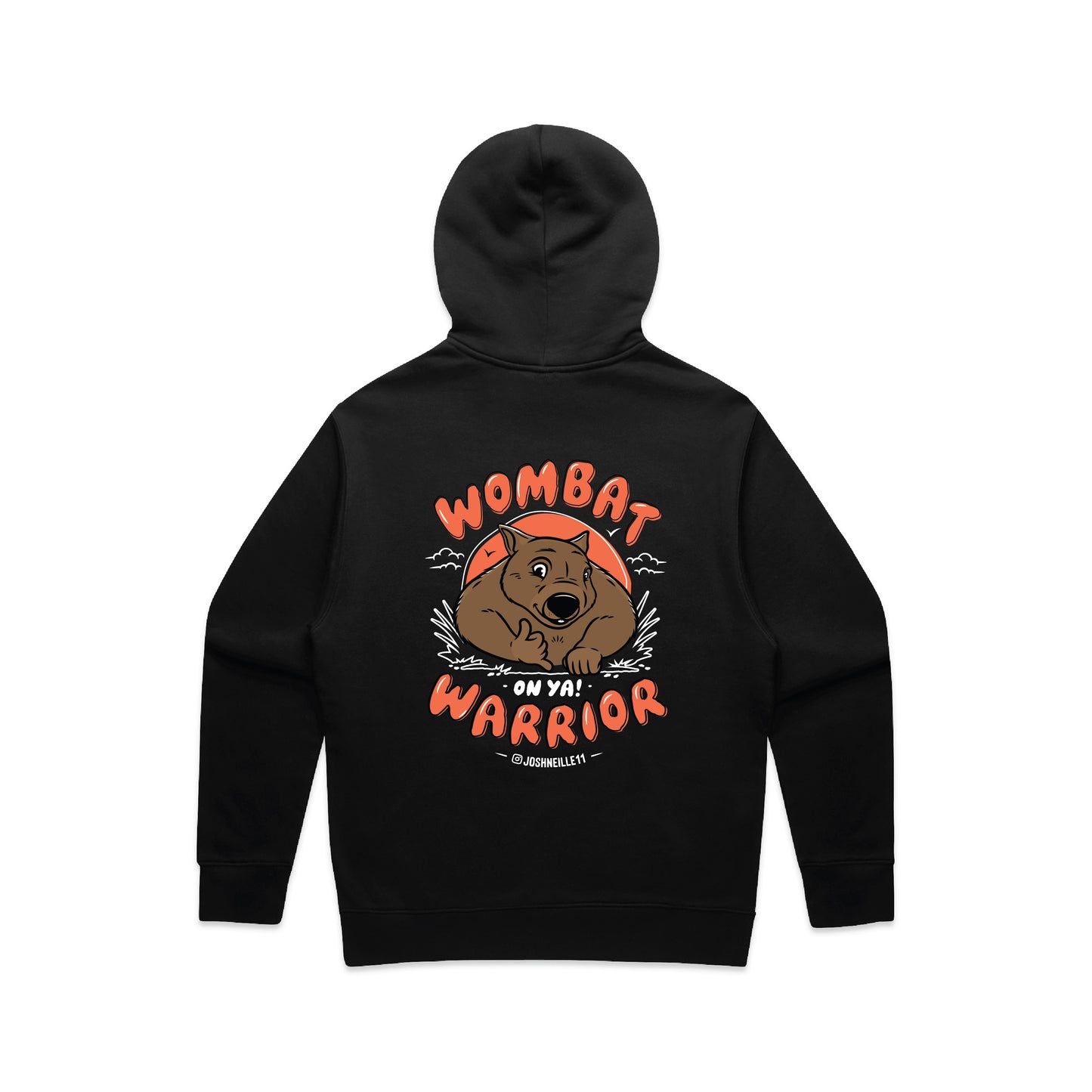 Onya Mens Wombat Warriors Hood