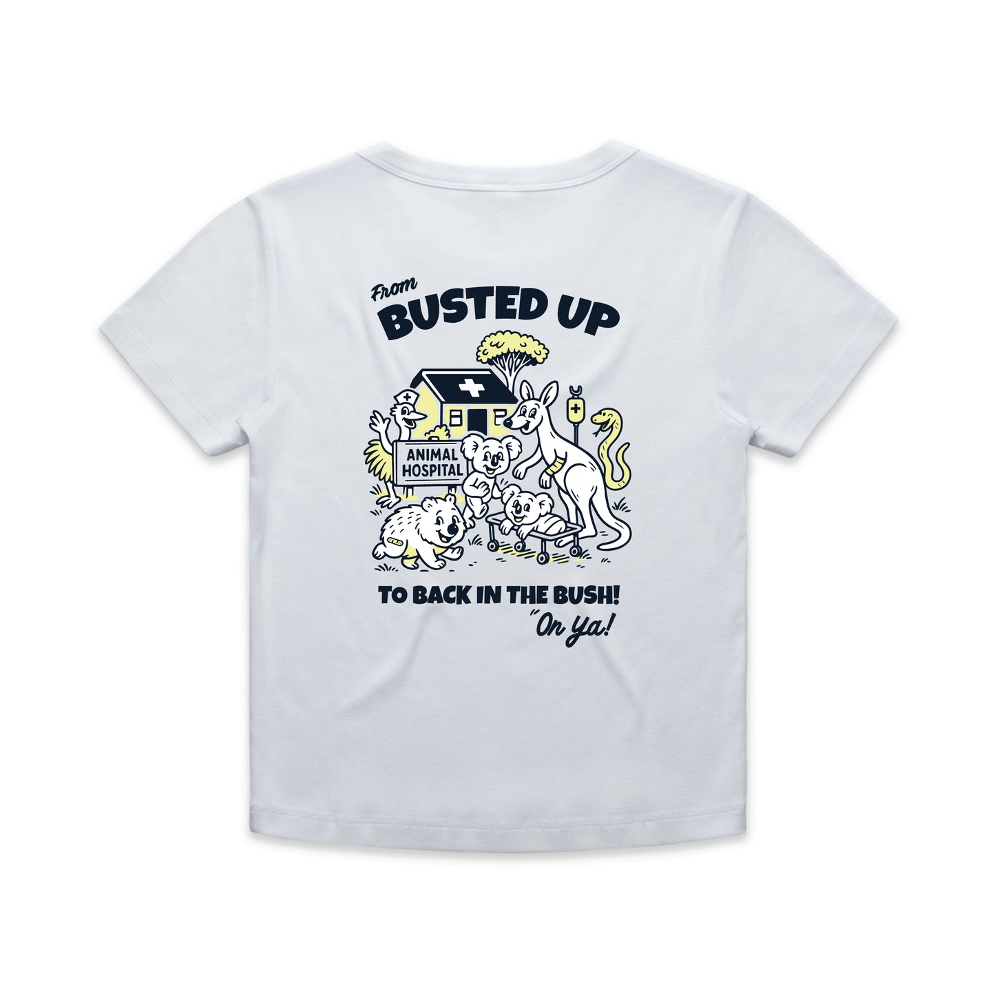 Onya Womens Animal Hospital Tee