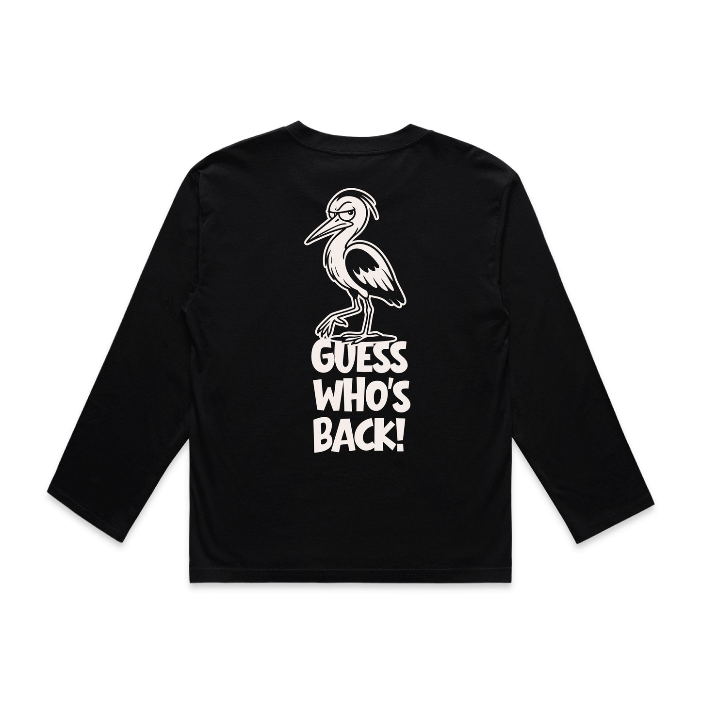 Onya Womens Guess Whos Back Longsleeve Tee