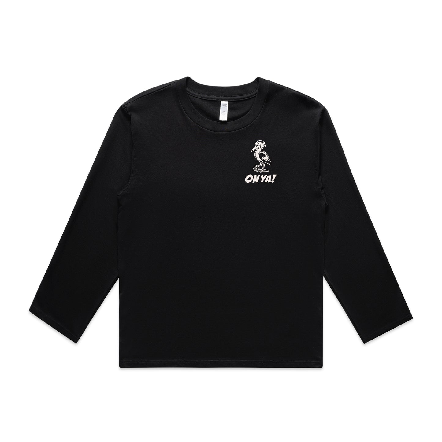 Onya Womens Guess Whos Back Longsleeve Tee