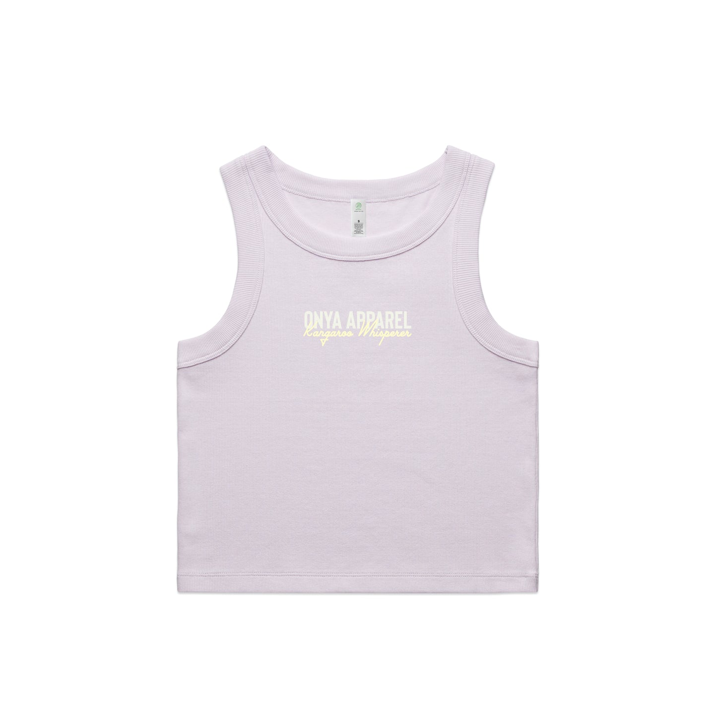 Onya Womens Kangaroo Whisperer Crop Tank