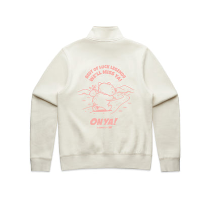 Onya Womens Miller and Matilda Half Zip Crew