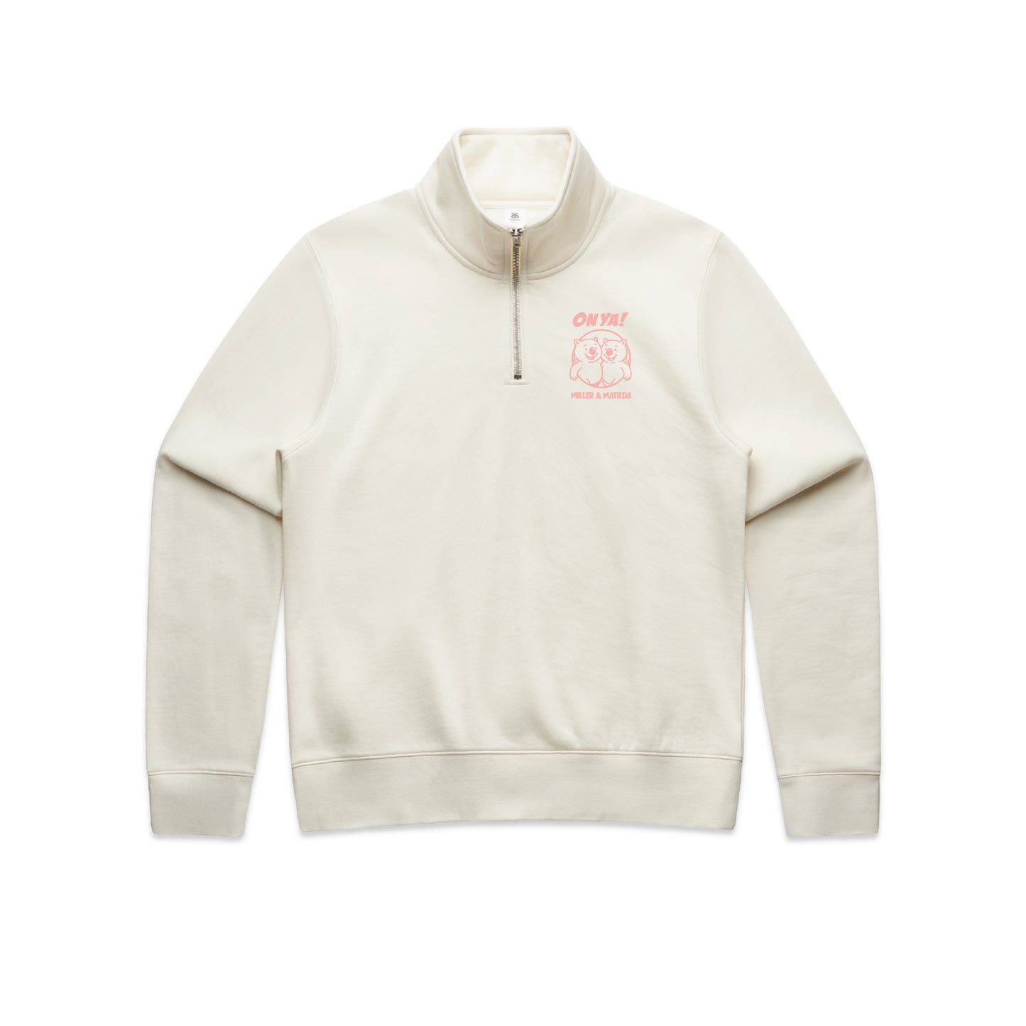 Onya Womens Miller and Matilda Half Zip Crew