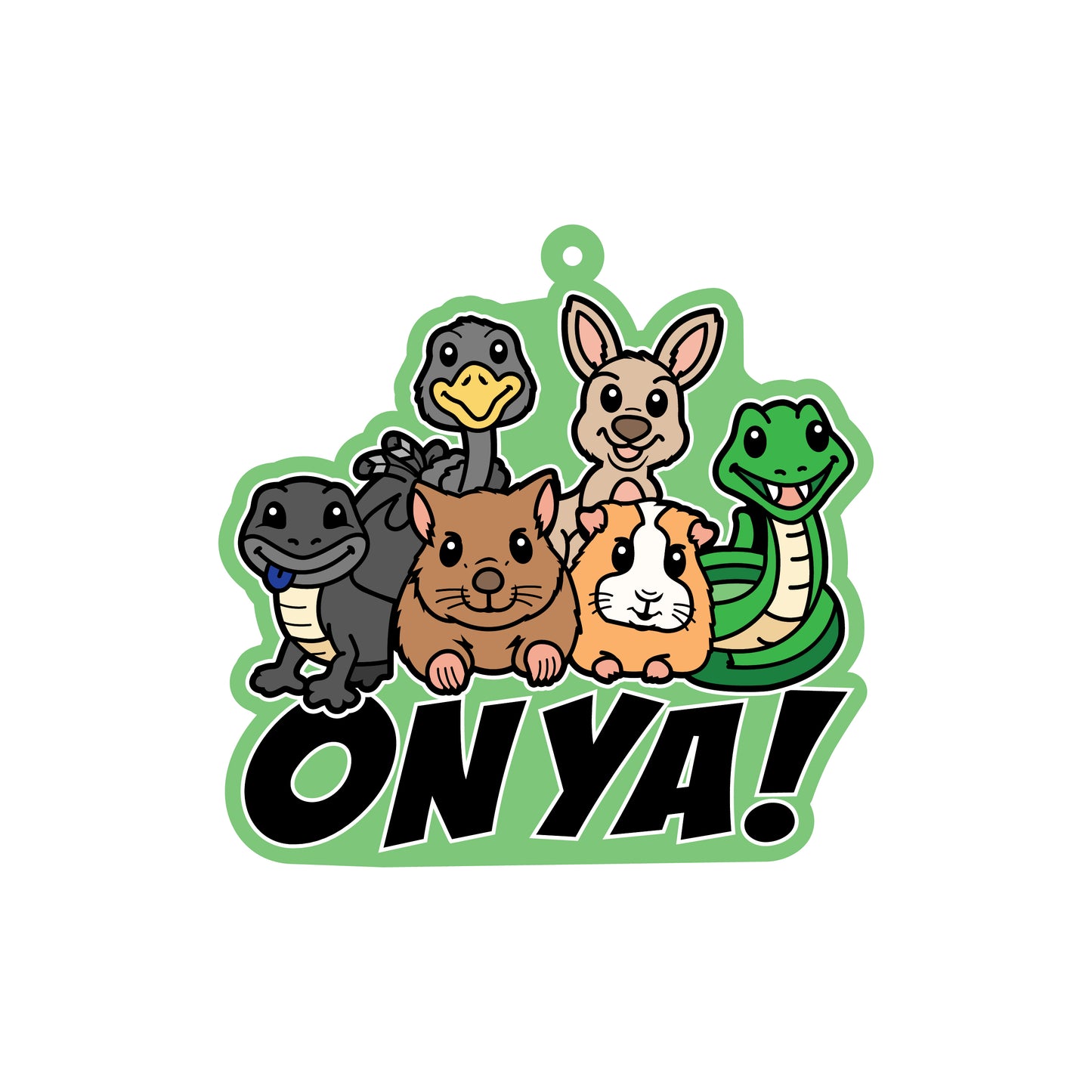 Onya PVC Key Chains