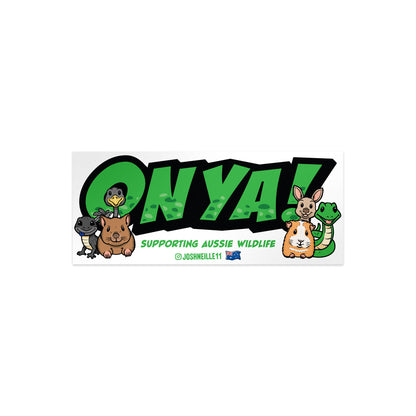 Onya Bumper Stickers