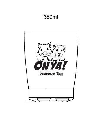 Onya x Fridgy 350ml Mini Sipper Tumbler Grip Series
